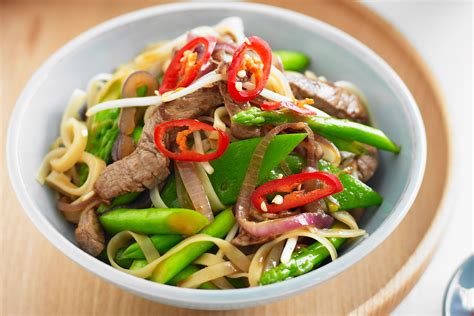 Teriyaki beef noodles