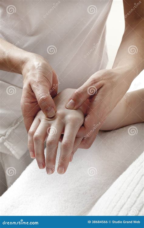 Carpal Tunnel Syndrome Massage Stock Photo - Image of fingers, relax ...