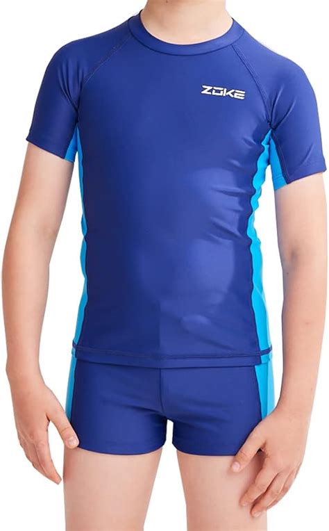 Buy karrack Boys Two Piece Rash Guard Swimsuit Kid Water Sport Short ...