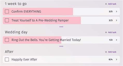 Image result for Wedding Checklist 2 Weeks Before