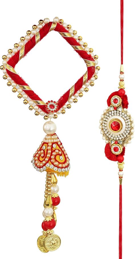 TIED RIBBONS Rakhi for Brother and Bhabhi Gift Set India | Ubuy