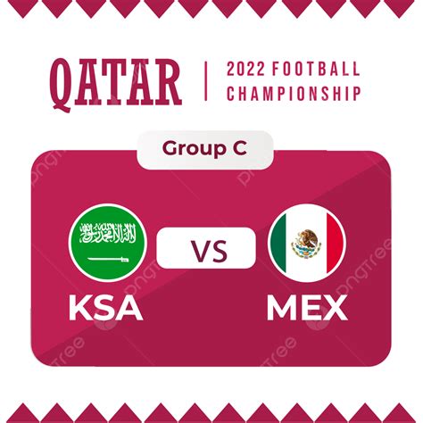 Mexico Vs Saudi Arabia PNG, Vector, PSD, and Clipart With Transparent ...