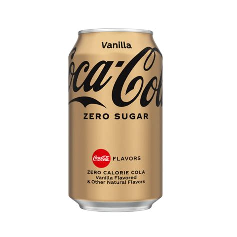 Coca Cola Vanilla Zero Can 12oz - 12 pack – Great West Beverage Corp.