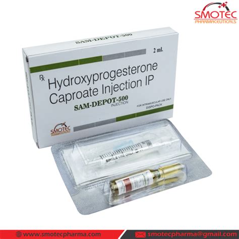 SAM-DEPOT 500 Injection SMOTEC PHARMACEUTICALS
