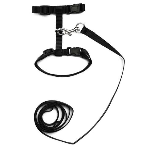 Cat Harness and Leash Adjustable Nylon Halter Harness Kitten Nylon ...