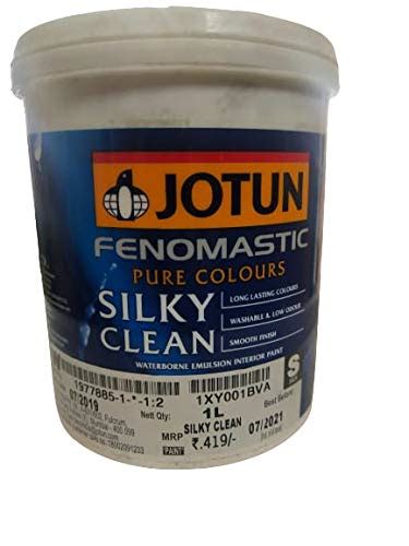 Jotun Fenomastic Pure Colors Silky Clean 1L : Amazon.in: Home Improvement