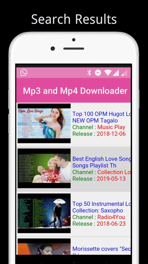 Mp4 & Mp3 Music Downloader APK للاندرويد تنزيل