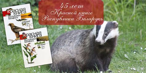 45 лет Красной книге Беларуси! - РНТБ