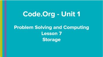 Image result for Code.org Unit 1 Lesson 8 Activity 7 Answers