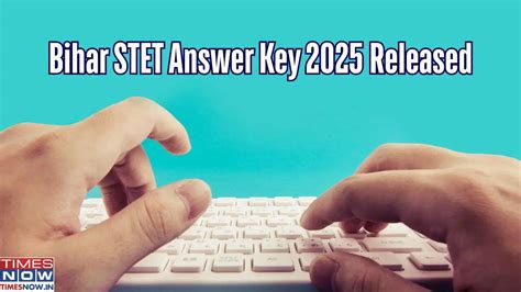 Bihar STET Answer Key 2025 Released at bsebstet.org; Steps to Download