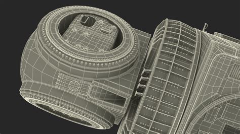3D Nacelle for Offshore Wind Turbine model | 3D Molier International