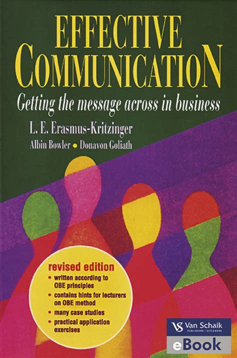 Ebook - Effective communication (ePub): Getting the message across in ...