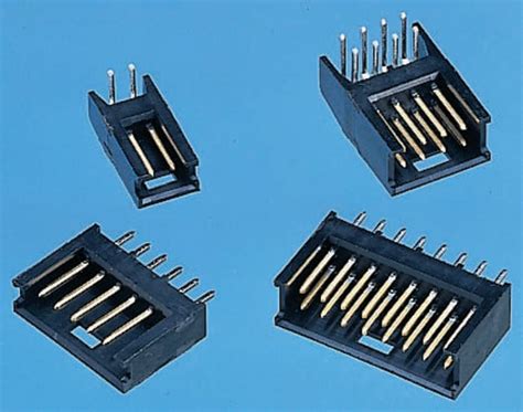 280389-1 TE Connectivity | TE Connectivity AMPMODU MOD II Series Right ...