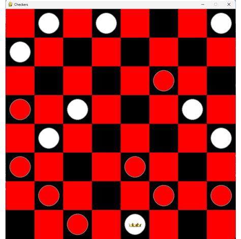 Checker Game Against Computer 的图像结果