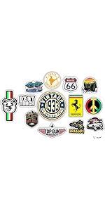 Aesthetic VR46 and AGV Stickers for Bike and Helmet Decal, Water Proof ...