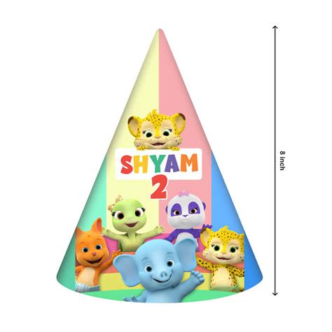 Word Party Theme Customized Hat – BluParty
