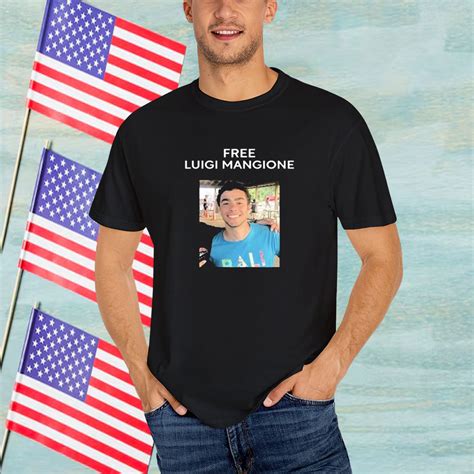 Free Luigi Mangione Face T-Shirt