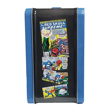 Captain America Classic Tin Titans Lunch Box with Thermos - Previews ...