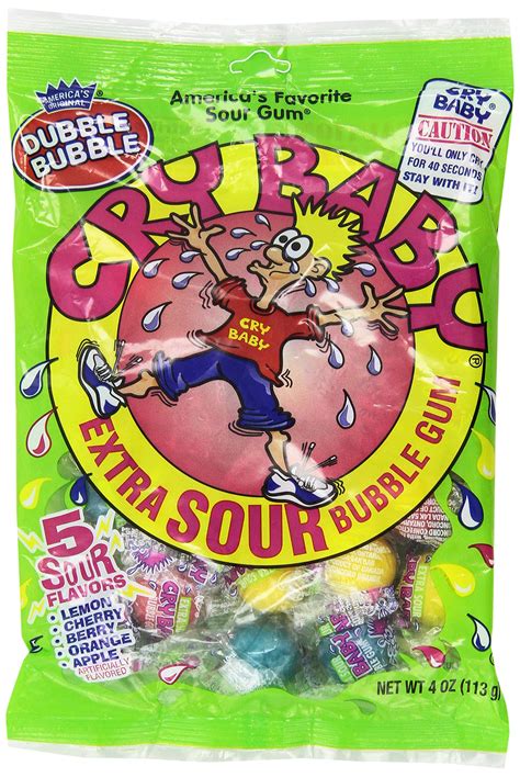 Dubble Bubble Cry Baby Extra Sour Bubble Gum 4 Oz | Desertcart EGYPT
