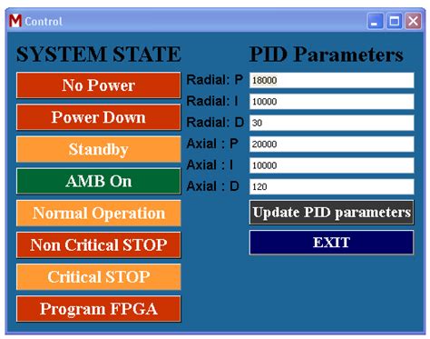 Control System User Interface Graphics 的图像结果