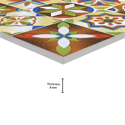 Moroccan Wall & Floor Tile TL 05111 E Kasavari Marrakech 4 ft x 2 ft ...