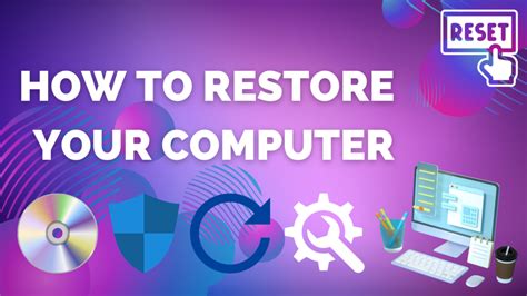 Image result for How to Restore Your Computer