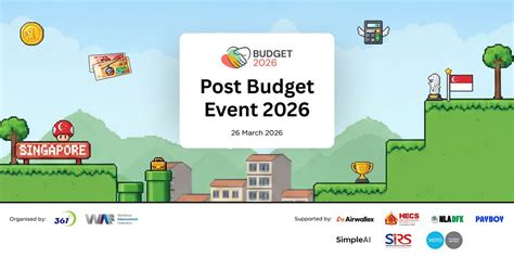 361DC Post Budget Event 2026, SingPost Centre Auditorium, 10 Eunos Road ...