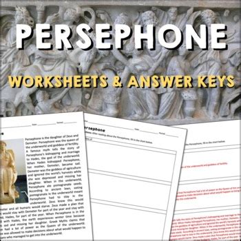 Greek Mythology Passages Teaching Resources | TPT