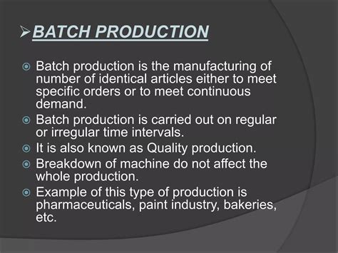 Types of Manufacturing Production with Example 的图像结果