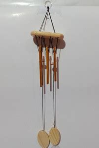 BHATIA WOOD WIND CHIME FOR HOME|GARDEN|HALL|HOME DECOR Wood Windchime ...