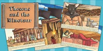 Greek Mythology for kids: Theseus & the Minotaur Story Cards