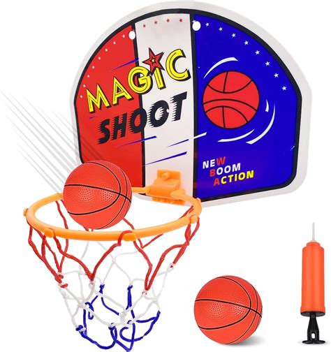 Cosysparks Mini Basketball Hoop Set, Indoor Basketball Hoop Wall ...