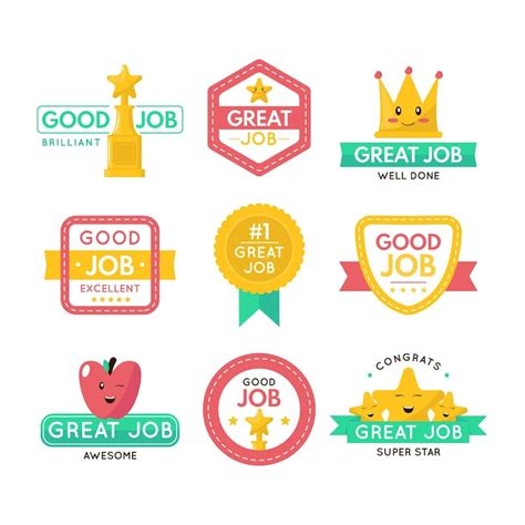 Page 4 | Recognition stickers Images - Free Download on Freepik