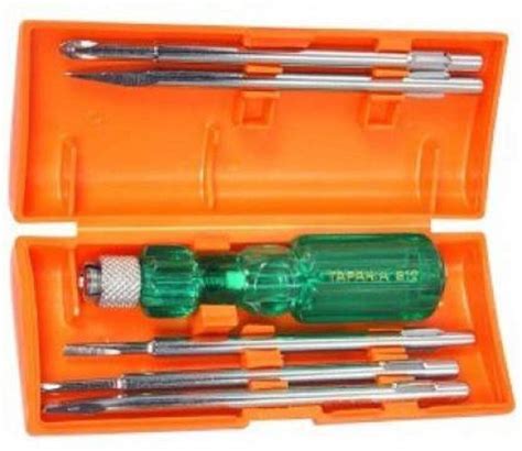 Taparia 812 with Neon Bulbs Combination Screwdriver Set, Green and ...