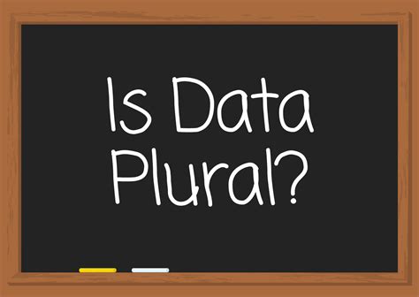 Is Data Plural? - Capitalize My Title