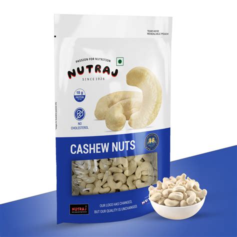 Nutraj Premium Cashew Nuts (Kaju) 200gm (W320)