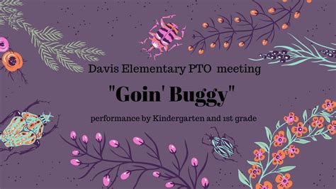 Davis Elementary School PTO Meeting with performance by Kindergarten ...