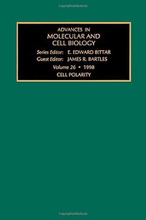 Buy Cell Polarity (Volume 26) (Advances in Molecular & Cell Biology ...