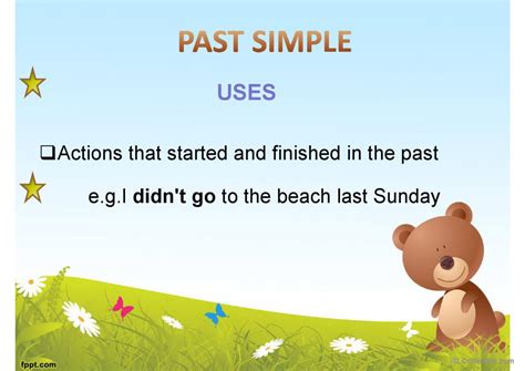 Present Simple Past Simple 的图像结果