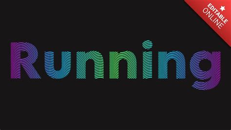 Image result for Running Text Web