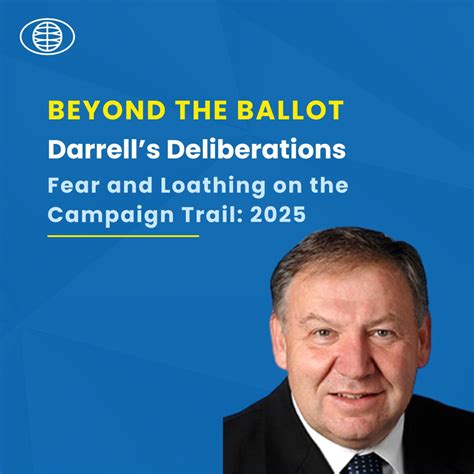 Ten weeks ago, we were headed towards a federal election where the ...