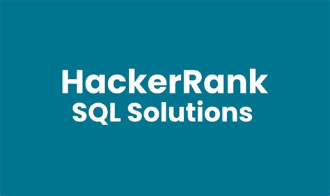 HackerRank SQL Intermediate Certification Answers 的图像结果