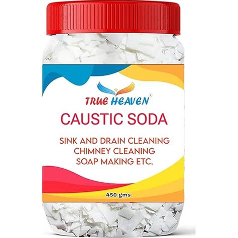True Heaven Caustic Soda, Lye,Drain Cleaner,Soap Making,Chimney Cleaner ...