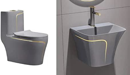 B Backline Combo Ceramic One Piece Western Toilet Commode & Wall Mount ...