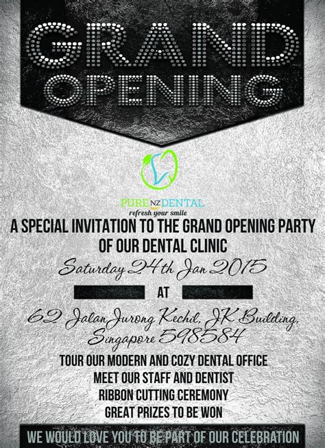 Design a grand opening Invitation Card | Freelancer