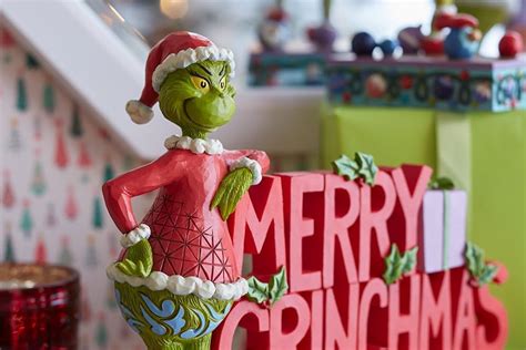 Enesco Dr. Seuss Grinch by Jim Shore Santa Grinch India | Ubuy
