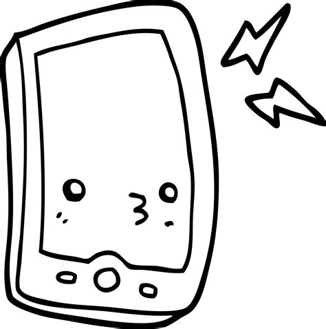 Mobile Phone Cartoon 的图像结果