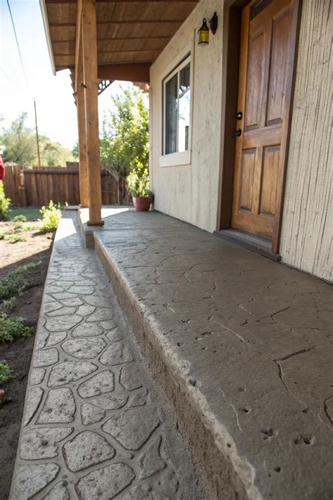 17+ Stylish Concrete Porch Floor Ideas - Garden.eco