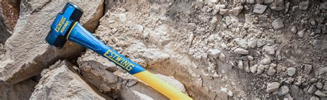 Groz Estwing Hard Face Sledge Hammer, Fiberglass Handle (1.8- Kg Head x ...