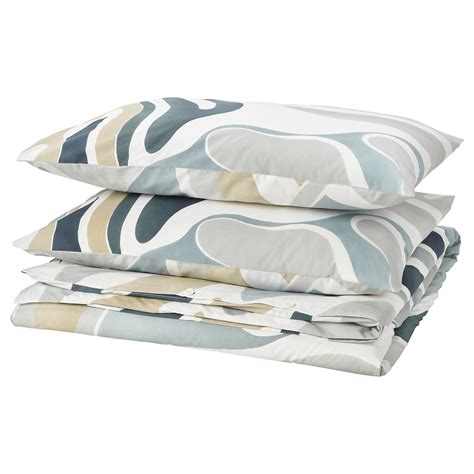 MYGGLASVINGE duvet cover and 2 pillowcases, multicolour, 240x220/50x80 ...